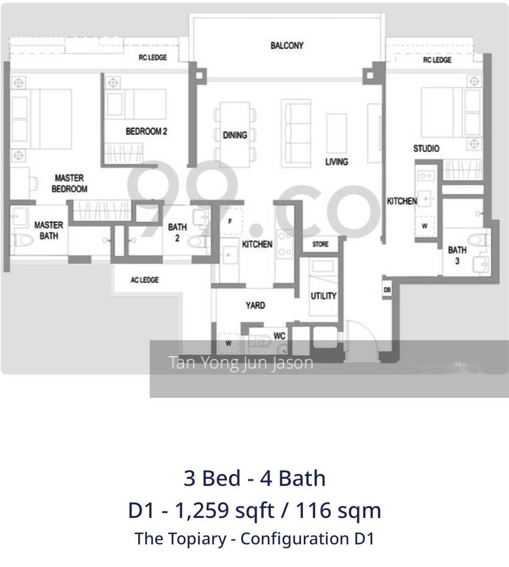 The Topiary (D28), Condominium #344384901